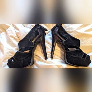 Elegant Black Women's Heels